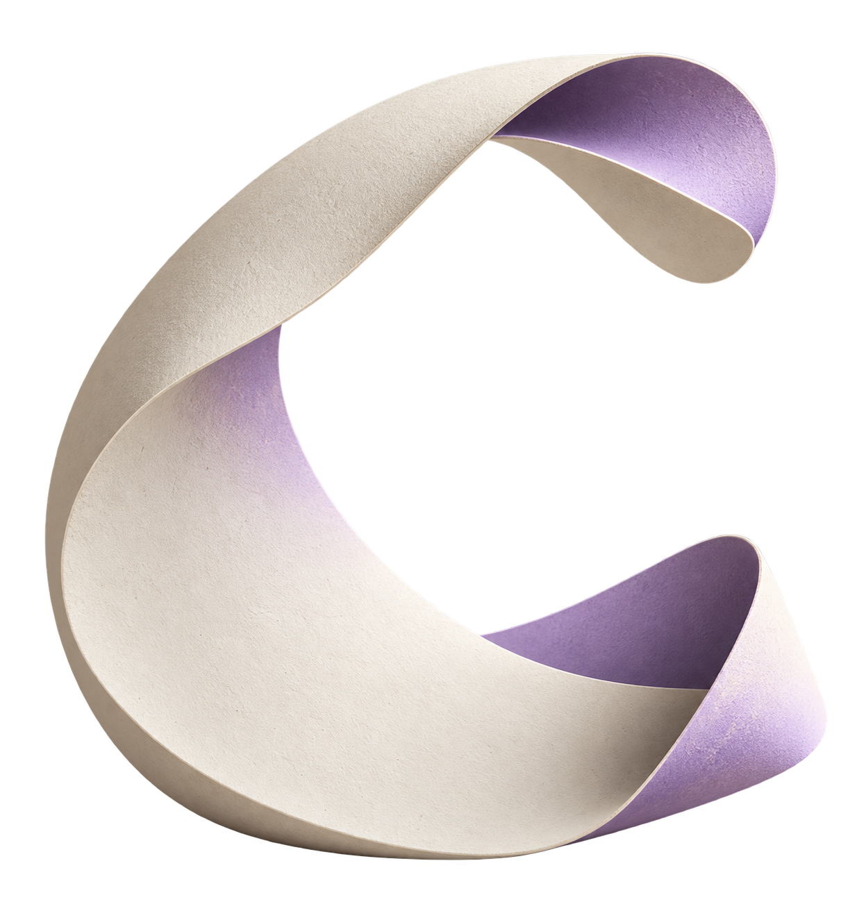 CROUSEN folded C symbol
